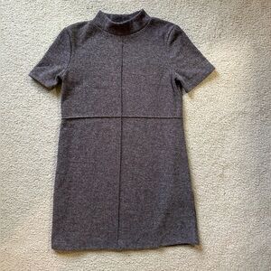 ZARA Mockneck Sweater Dress Medium